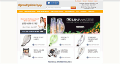 Desktop Screenshot of metalhalideshop.com